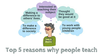 Top 5 reasons why people teach