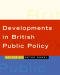 Developments in British Public Policy